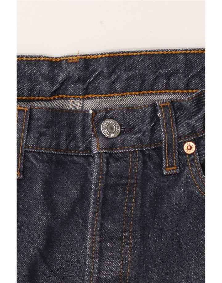 Jeans dritti da uomo Levi's W32 L30 Blu Navy
