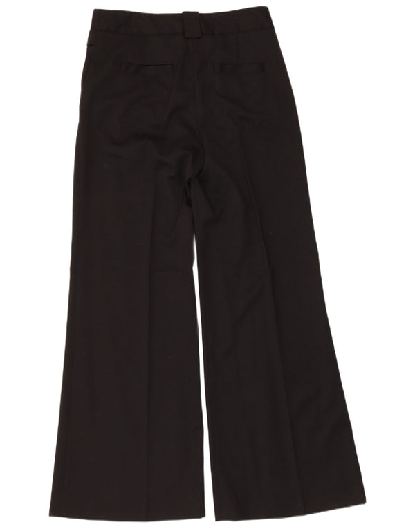 Pantaloni chino svasati da donna Zara EU 40 medi W30 L32 neri