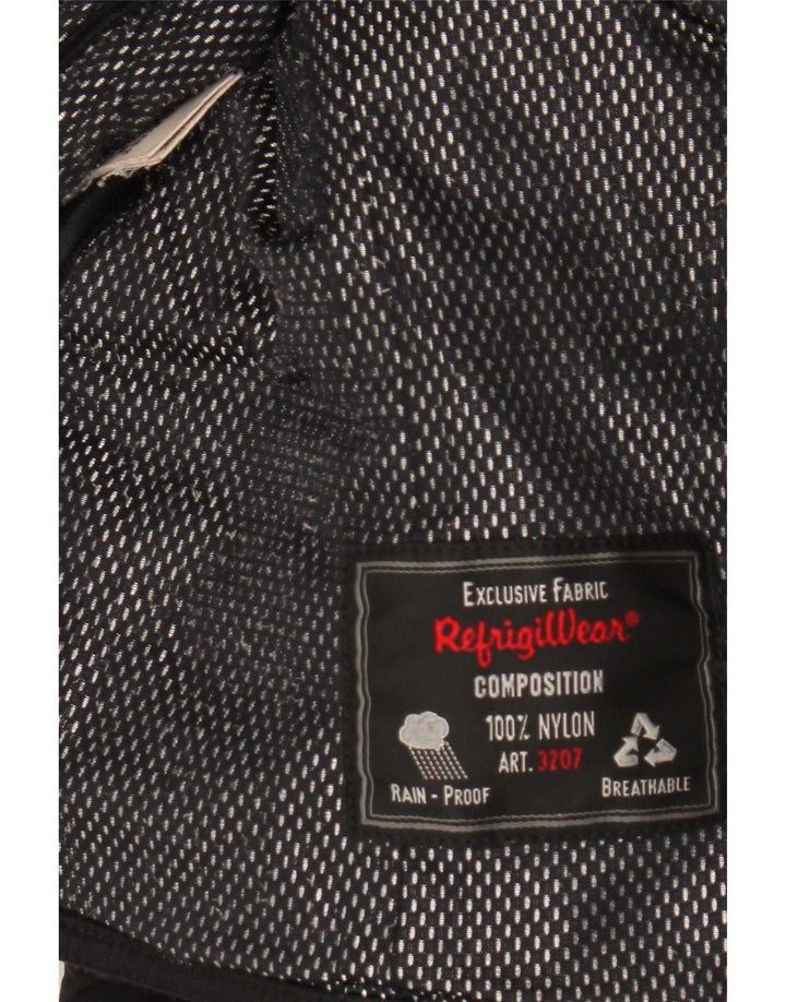Giacca a vento da donna Refrigiwear UK 18 XL nylon nero