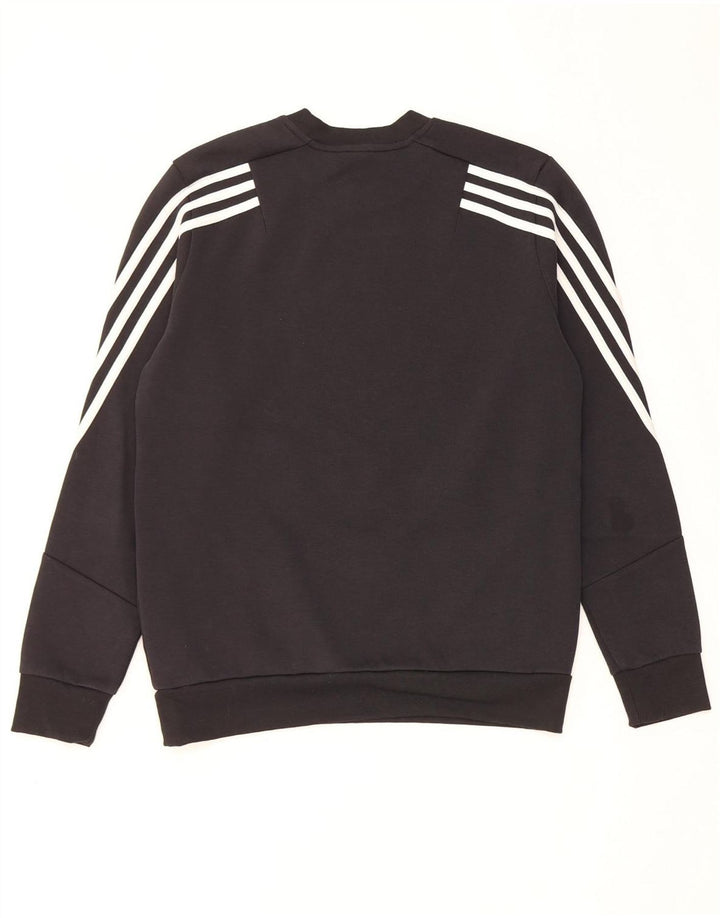 Felpa ADIDAS Maglione Bambino 13-14 Anni Cotone Nero