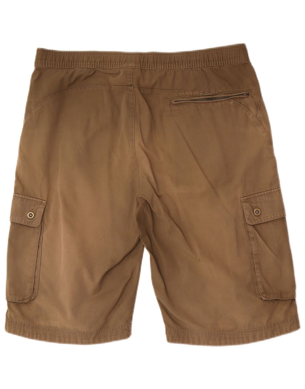 Pantaloncini cargo Adidas da uomo medi W32 marroni