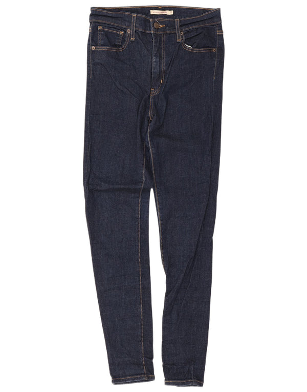 Jeans Levi's Mile High Super Skinny da donna W29 L30 in cotone blu navy
