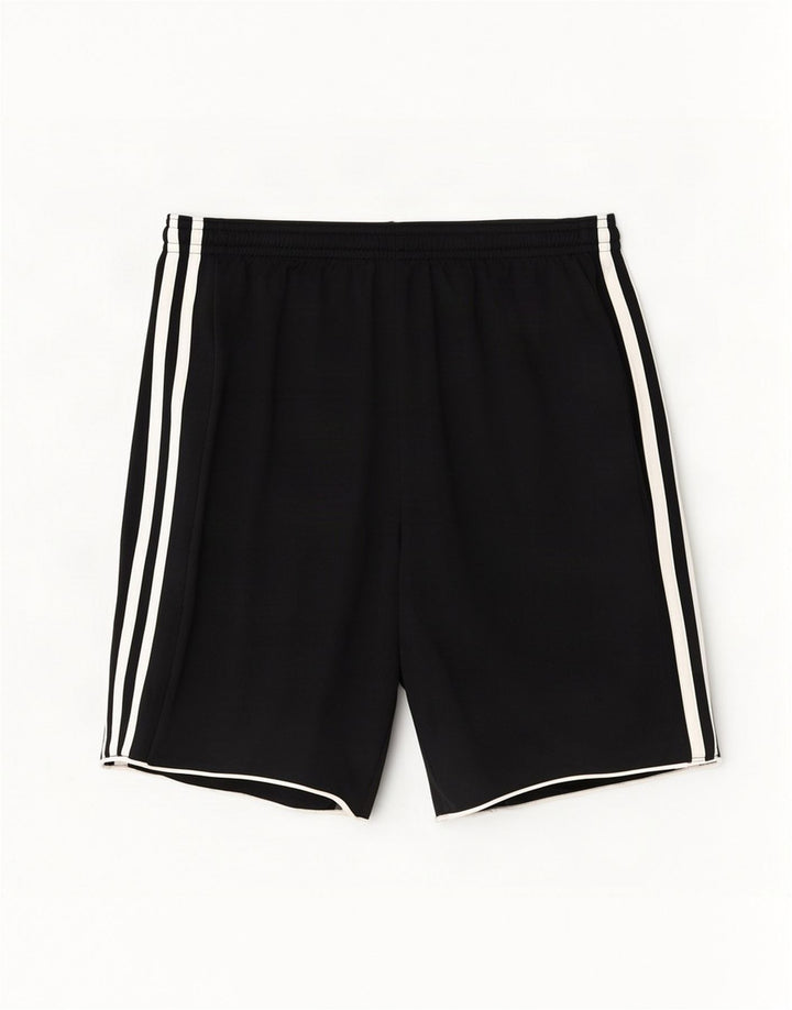 Pantaloncini sportivi Adidas Climacool da uomo piccoli in poliestere nero