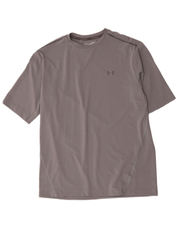 Maglietta Under Armour da uomo Heat Gear Top XL poliestere grigio