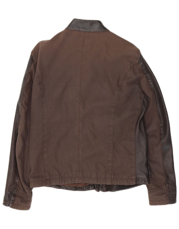 Giacca in pelle da uomo Jey Coleman IT 50 Large in pelle marrone