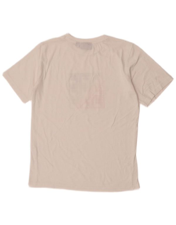 Maglietta grafica da donna Fila Top UK 12 Medium White