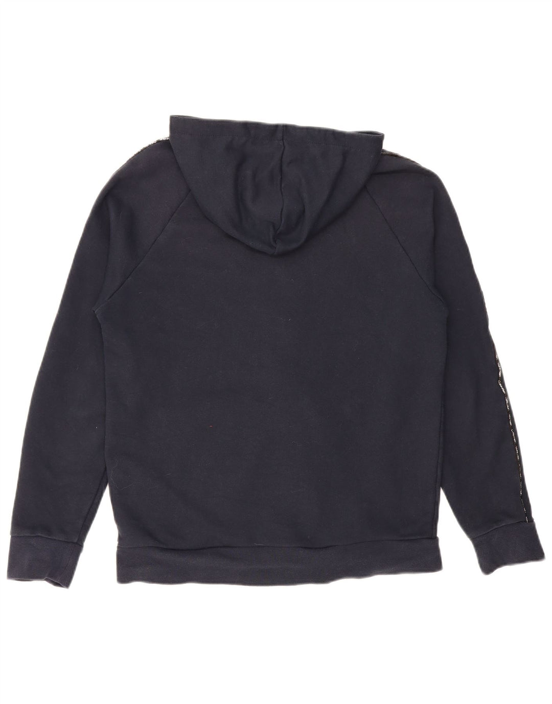 CALVIN KLEIN Mens Zip Hoodie Sweater Small Navy Blue Cotton