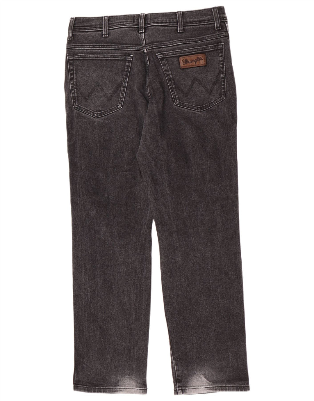 Jeans dritti da uomo Wrangler Texas W34 L30 cotone grigio