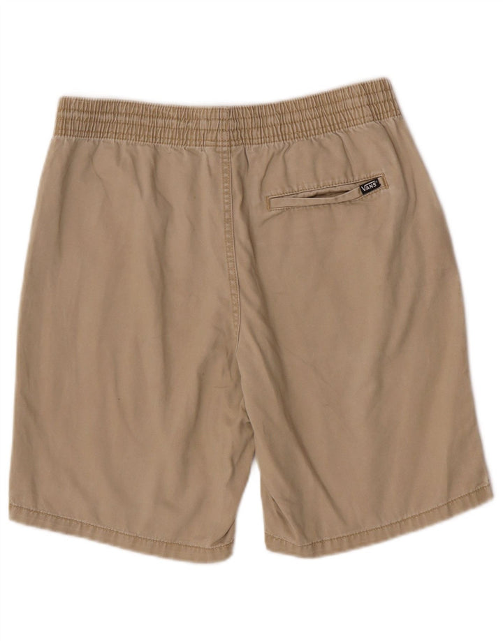Pantaloncini casual da uomo Vans medi W32 in cotone beige
