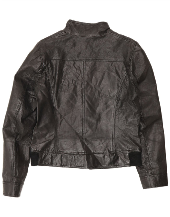 Giacca In Pelle Donna Conbipel IT 44 Media Nera