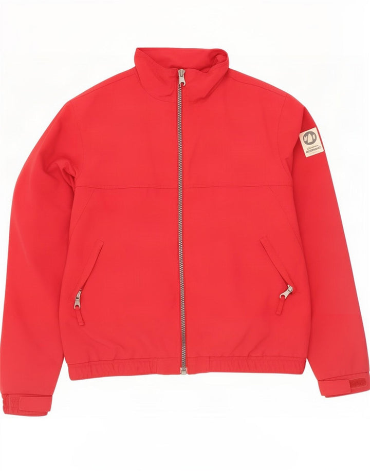 Giacca antipioggia da uomo Murphy & Nye UK 38 poliestere rosso medio