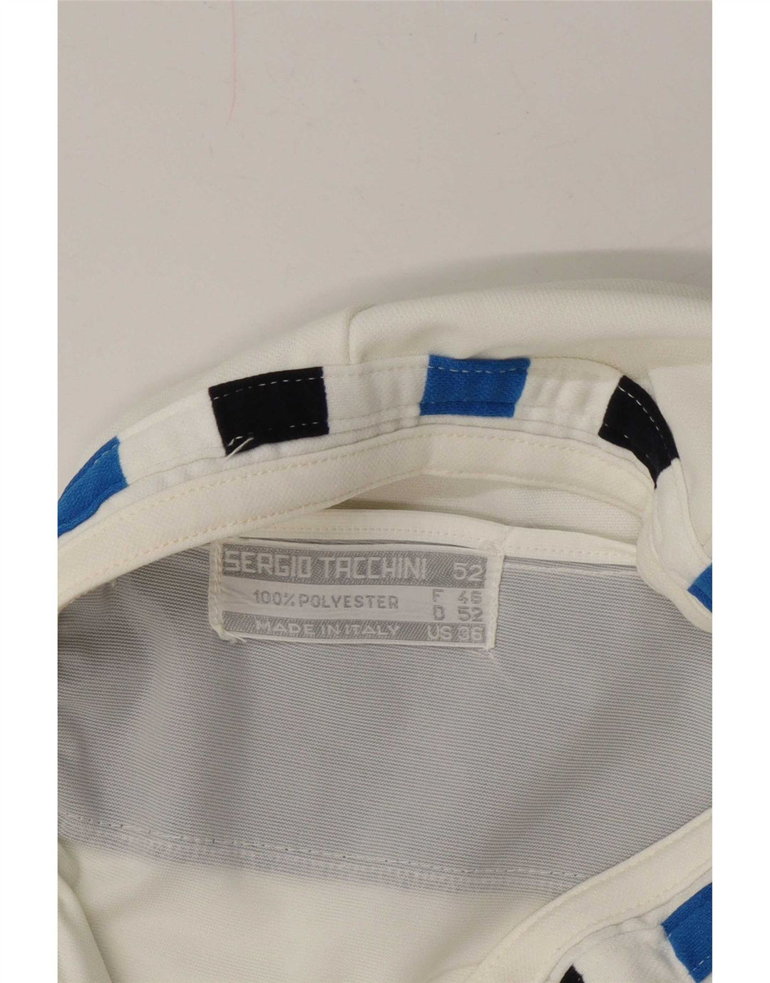 Pantaloncini chino da donna Sergio Tacchini IT 52 2XL W36 Colorblock bianco