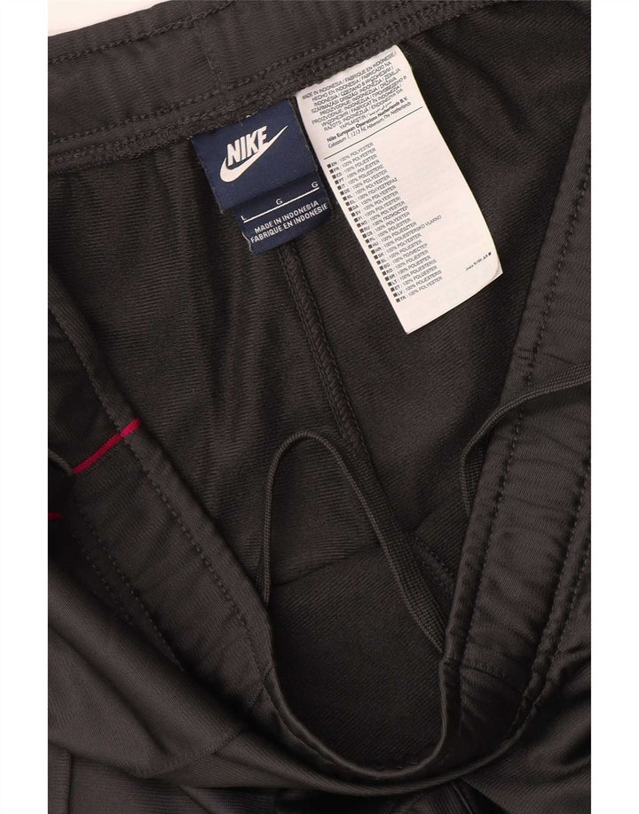Pantaloni della tuta da donna Nike UK 16 Large Grigio Poliestere