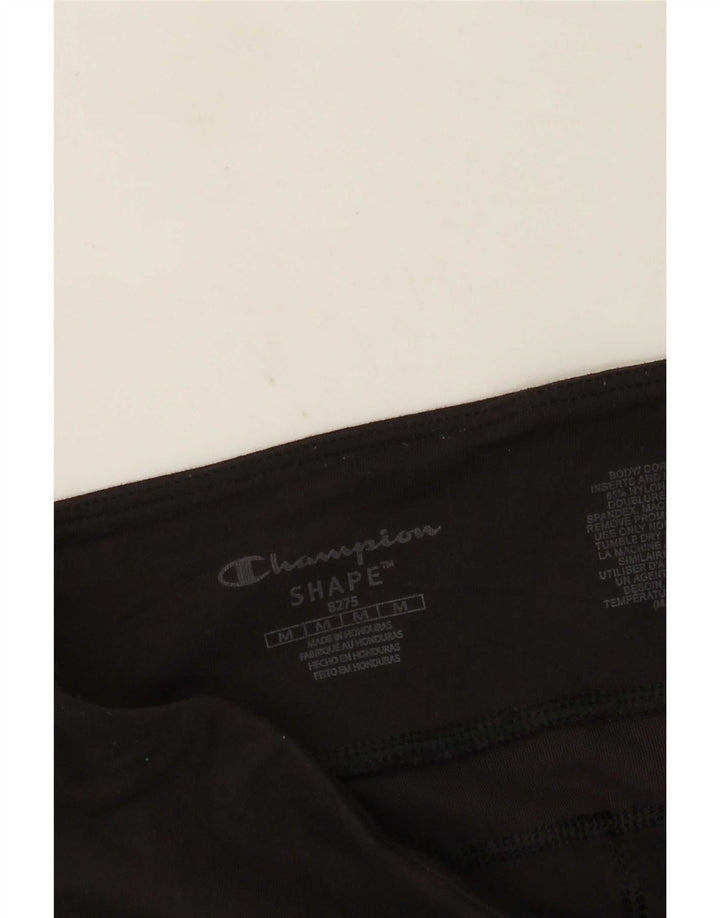 Leggings Capri da donna Champion UK 12 nylon nero medio