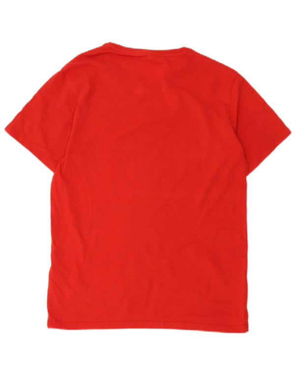 Polo Ralph Lauren T-shirt da uomo su misura Top in cotone rosso medio