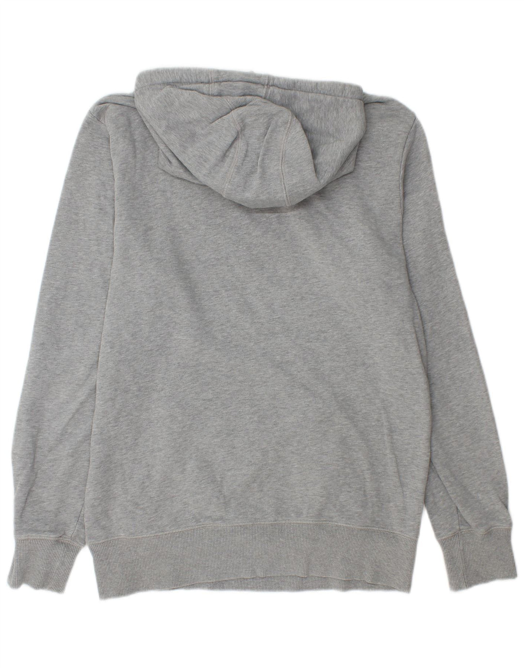 Maglione con cappuccio grafico da uomo Converse in cotone chiazzato grigio medio