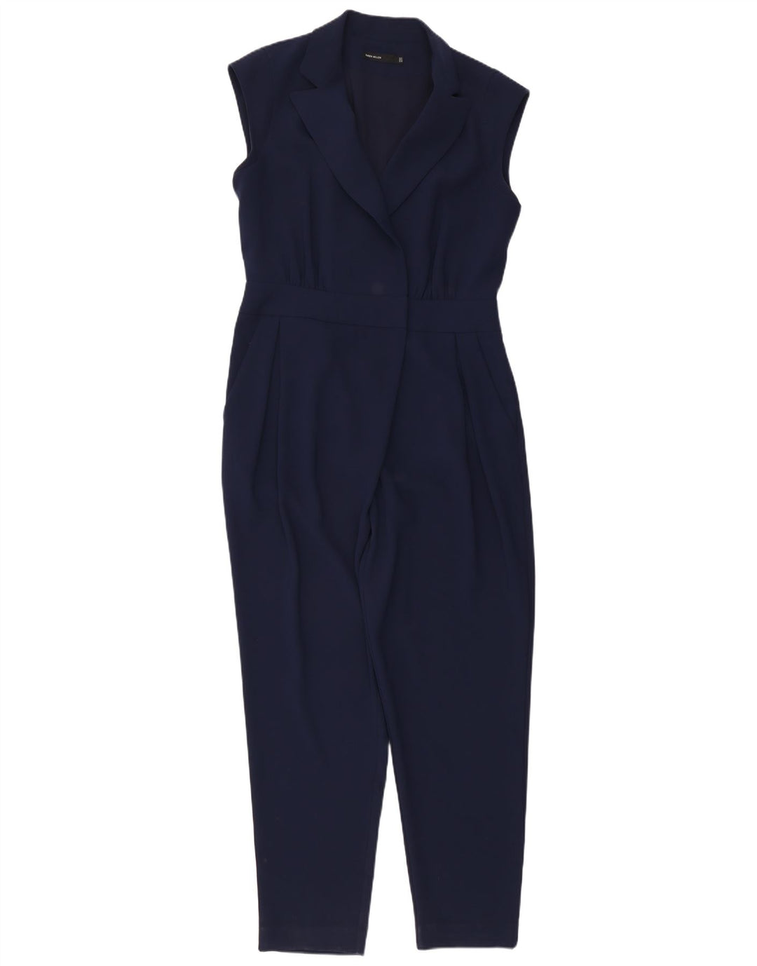 Tuta senza maniche da donna KAREN MILLEN UK 14 Large Poliestere blu navy