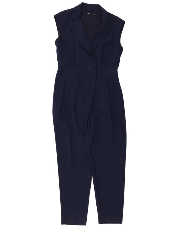 Tuta senza maniche da donna KAREN MILLEN UK 14 Large Poliestere blu navy