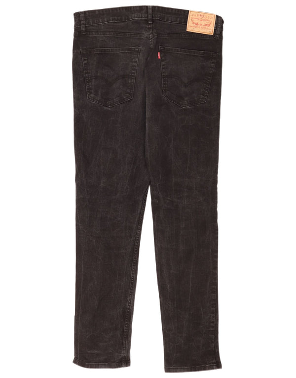 Jeans Levi's Uomo 511 Slim W34 L32 Cotone Nero