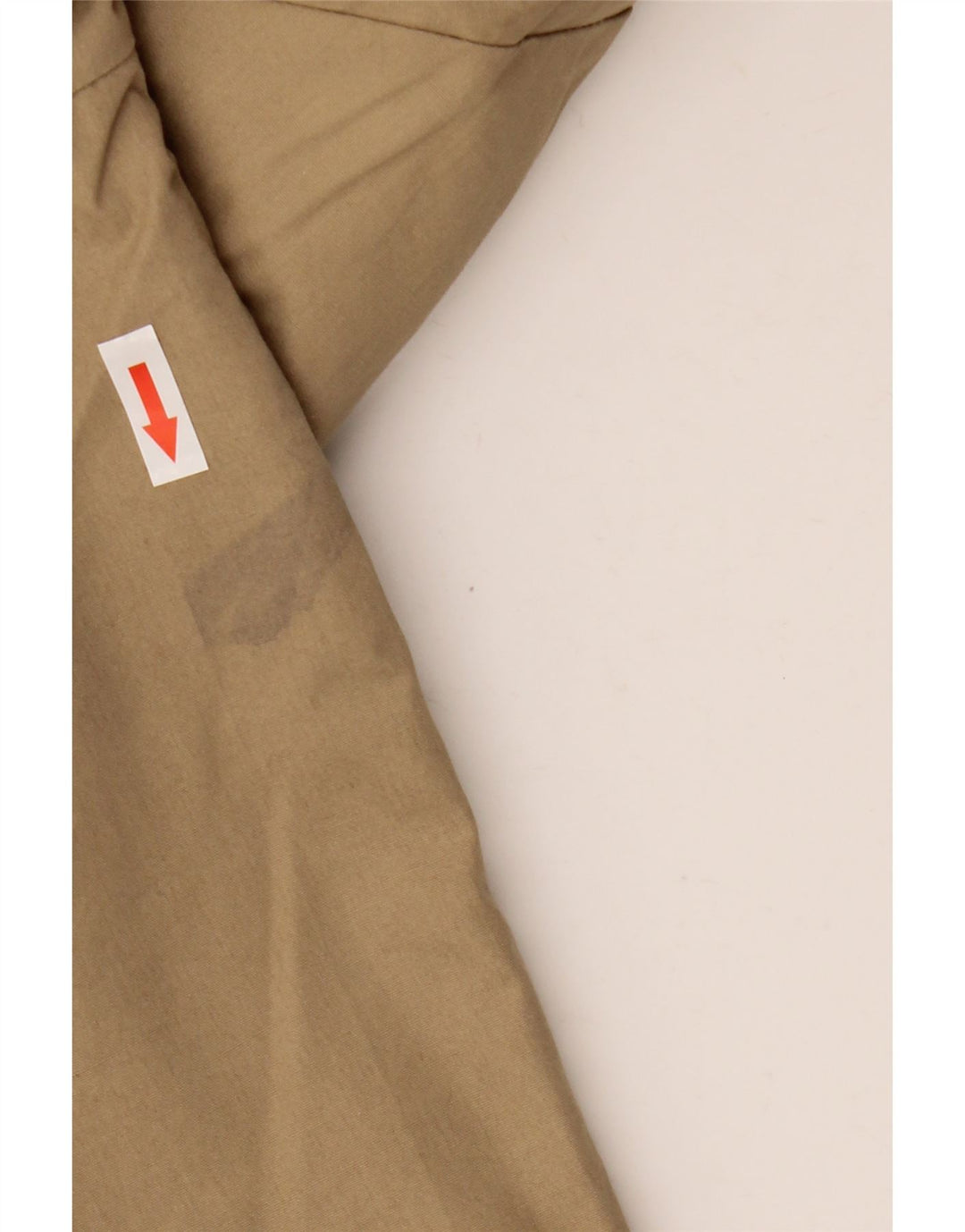Giacca imbottita con cappuccio da uomo Eddie Bauer UK 42 XL Beige