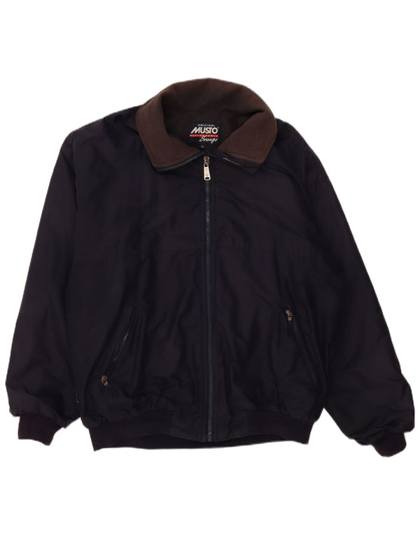Giubbotto bomber da uomo Musto UK 42 XL Poliestere blu navy