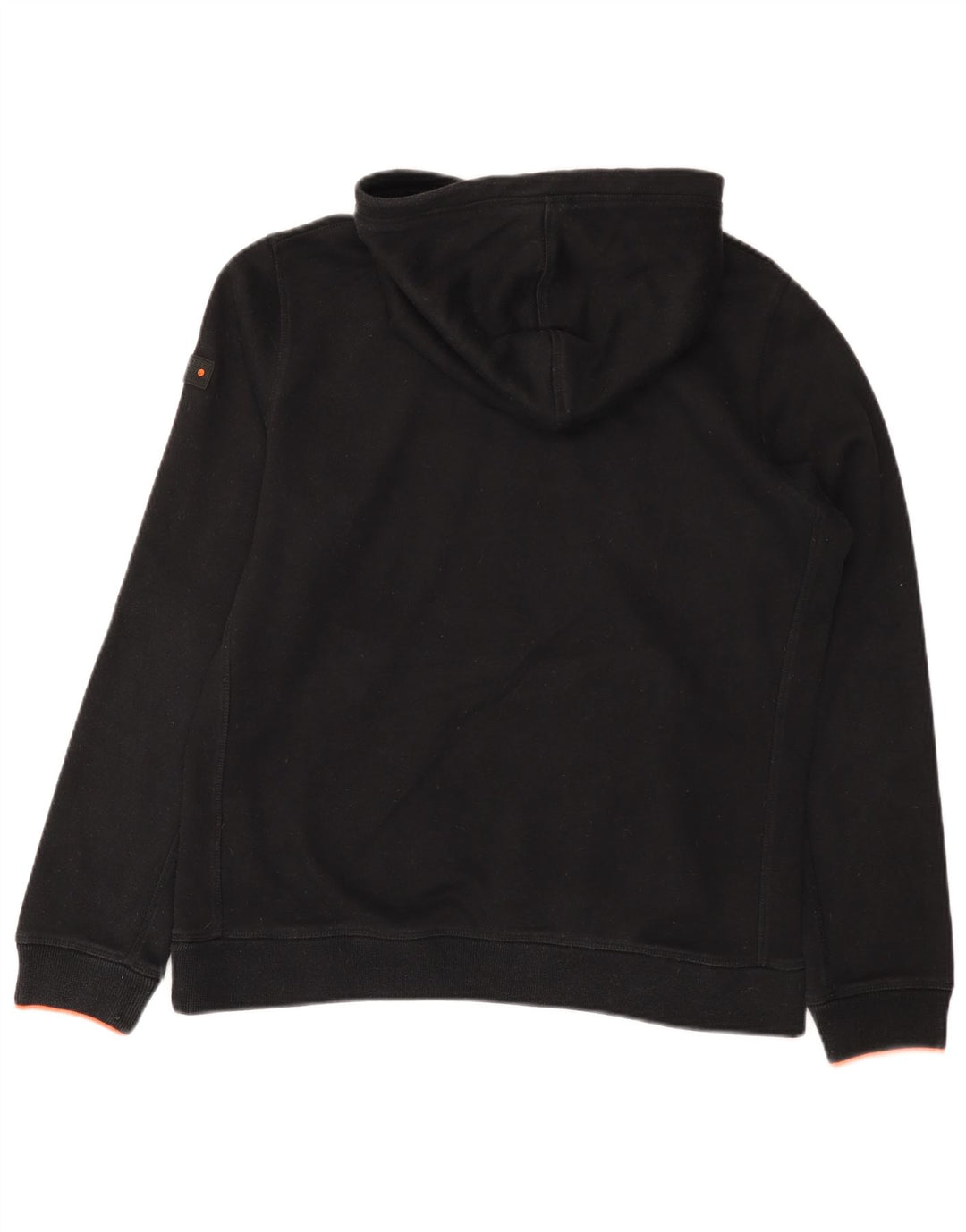 Maglione con cappuccio da uomo Superdry grande nero in poliestere