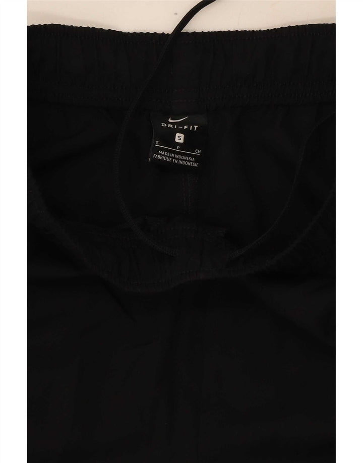 Pantaloni da tuta Nike Dri Fit da uomo piccoli in poliestere nero
