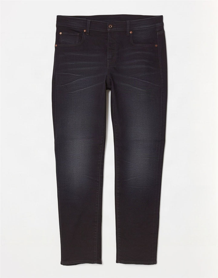 Jeans slim da uomo G-Star 3301 W36 L30 cotone blu navy