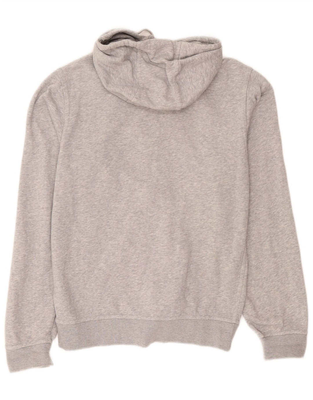 Felpa con cappuccio e zip Nike da uomo, piccola, in cotone grigio screziato