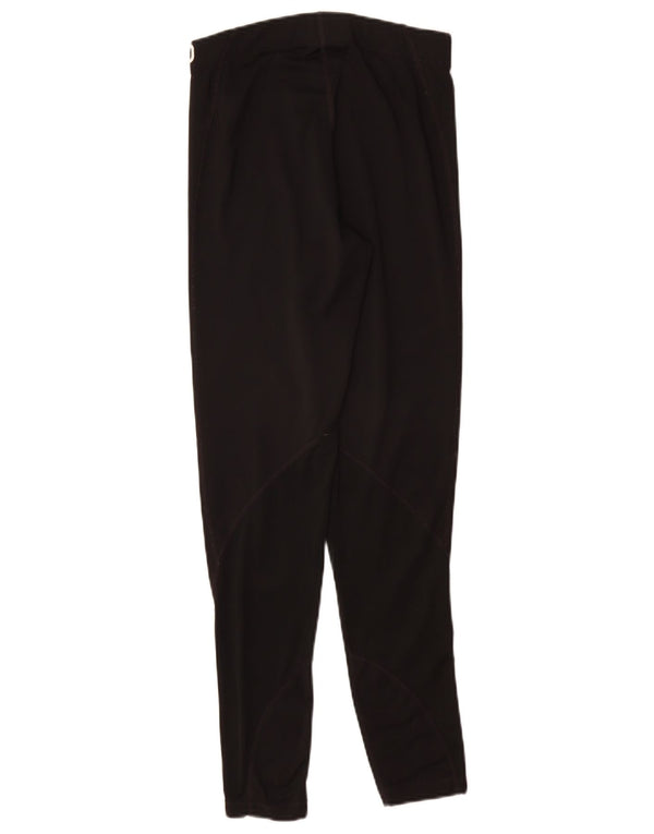 Leggings grafici Nike Dri Fit da donna UK 10 piccoli poliestere nero