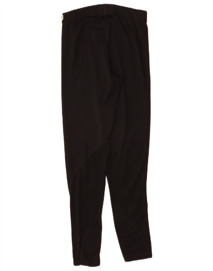 Leggings grafici Nike Dri Fit da donna UK 10 piccoli poliestere nero