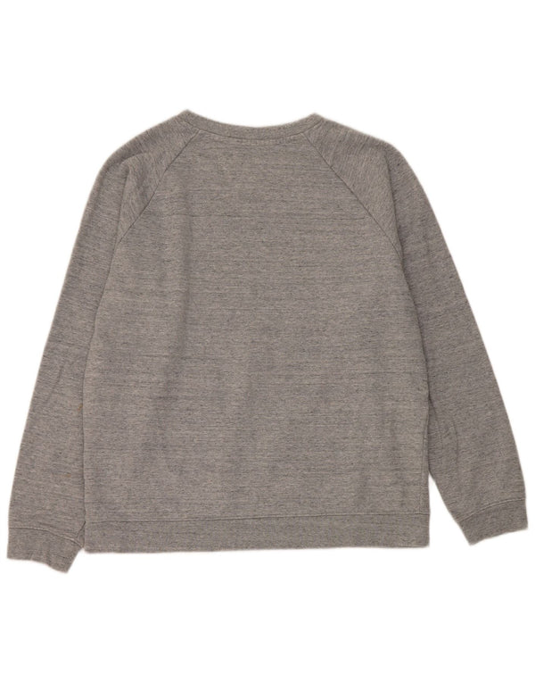 Felpa da donna Levi's Jumper UK 14 Cotone screziato grigio medio