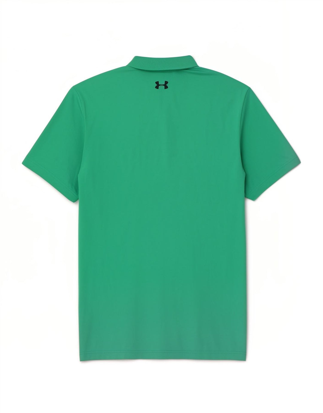 Polo da uomo Under Armour in poliestere verde medio
