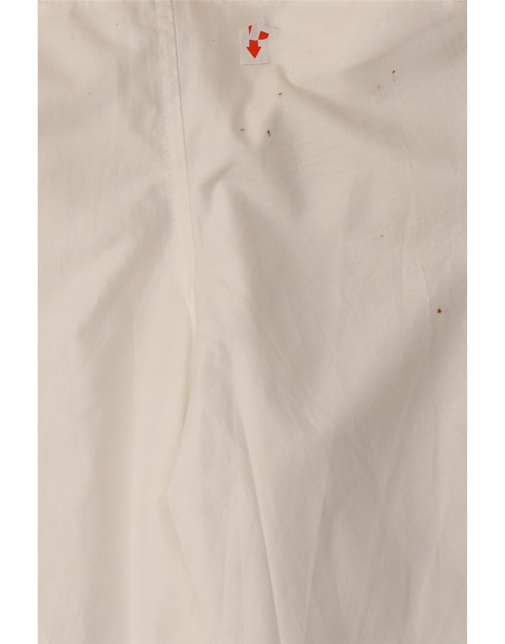 NIKE Mens Sport Shorts Small  White Colourblock Vintage Nike and Second-Hand Nike from Messina Hembry 