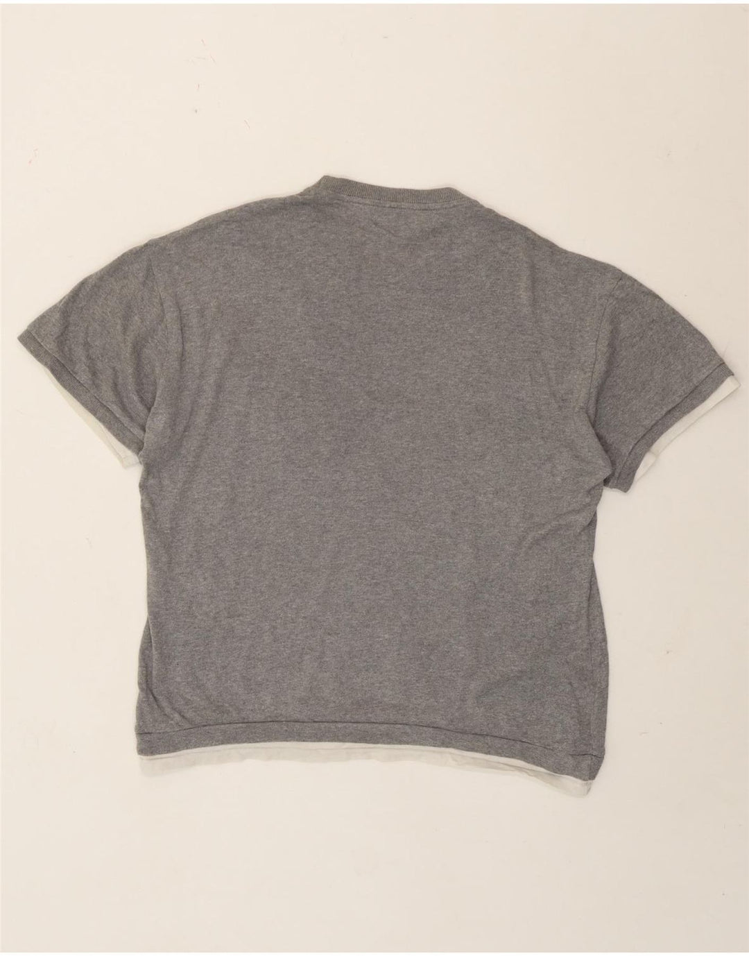 T-shirt Zara da uomo Top piccola grigia