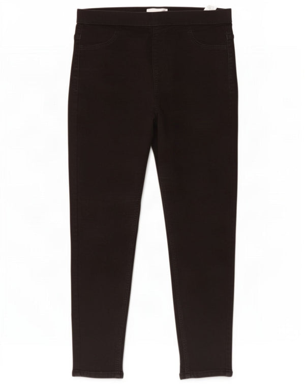 Jeans Jeggings da donna Marks & Spencer UK 14 Large W32 L27 Cotone nero