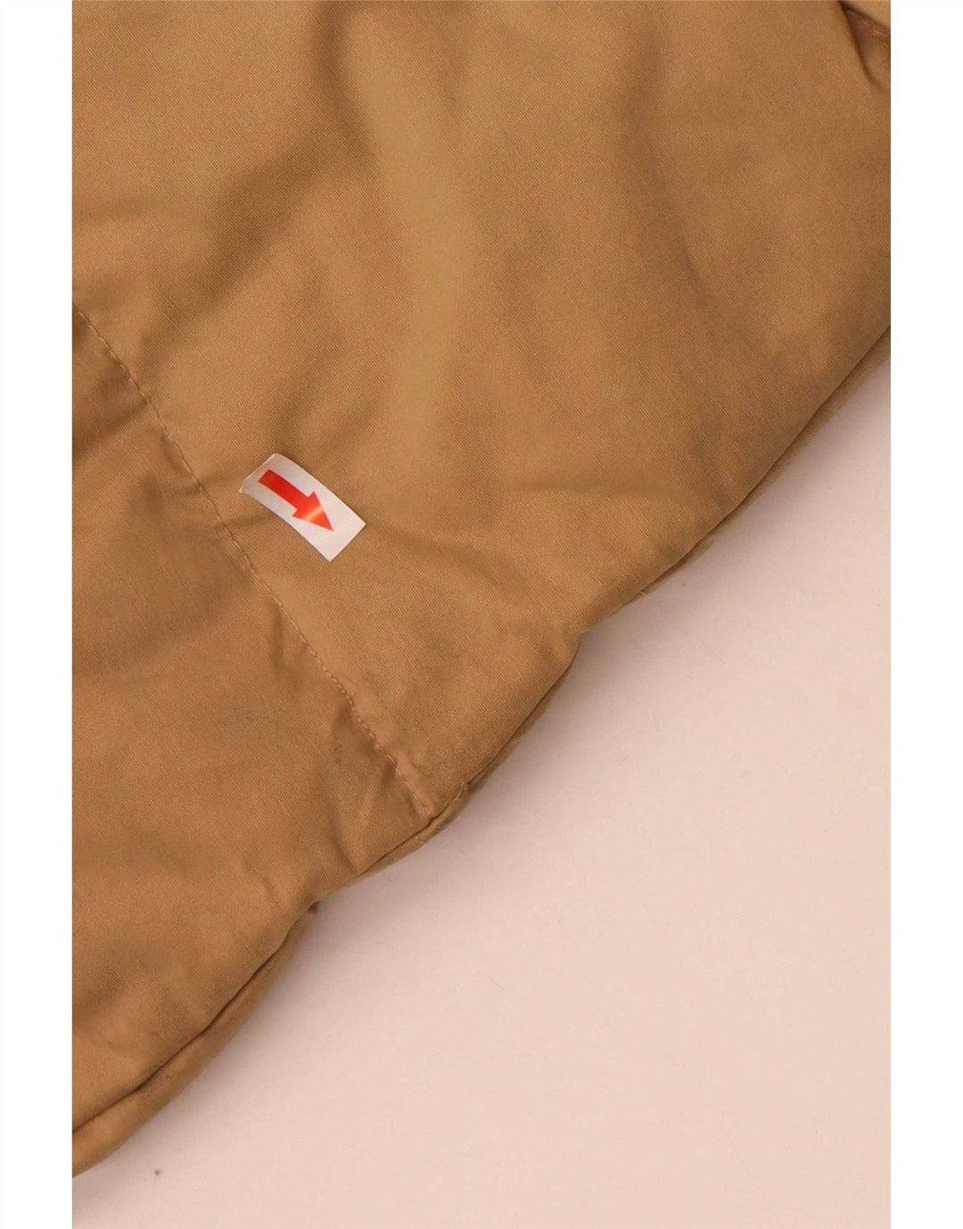 Giacca imbottita con cappuccio da uomo Levi's UK 40 Large Beige Nylon
