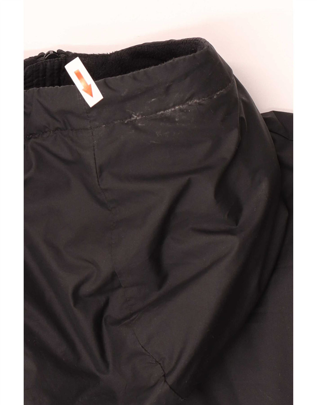 Giacca a vento con cappuccio Nike da uomo UK 40 Large Nero Colourblock Poliestere