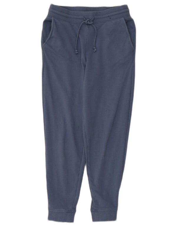 Pantaloni da tuta da donna Marks & Spencer Joggers UK 10 Small Blu Cotone