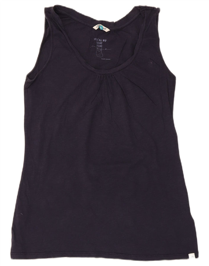 Canotta da donna White Stuff UK 14 Cotone medio blu navy