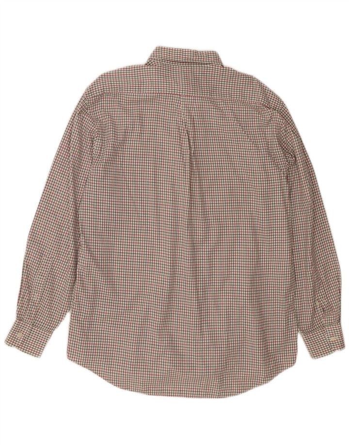 PAUL & SHARK Mens Flannel Shirt Size 16 1/2 42 Large Multicoloured Check
