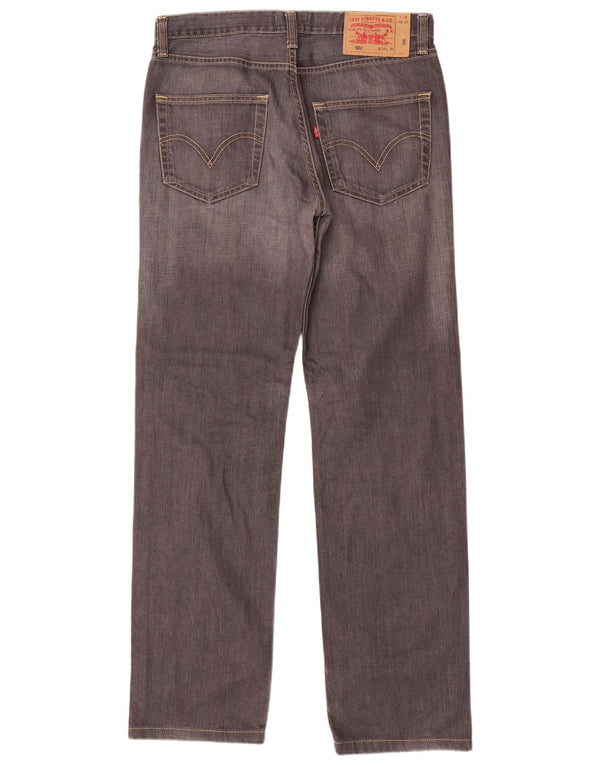 Levi's Uomo 501 Jeans dritti W32 L32 Cotone grigio