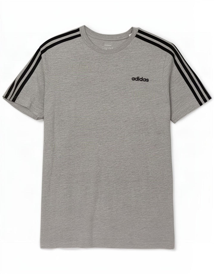 Maglietta Adidas Ragazzo Top 15-16 Anni Cotone Grigia