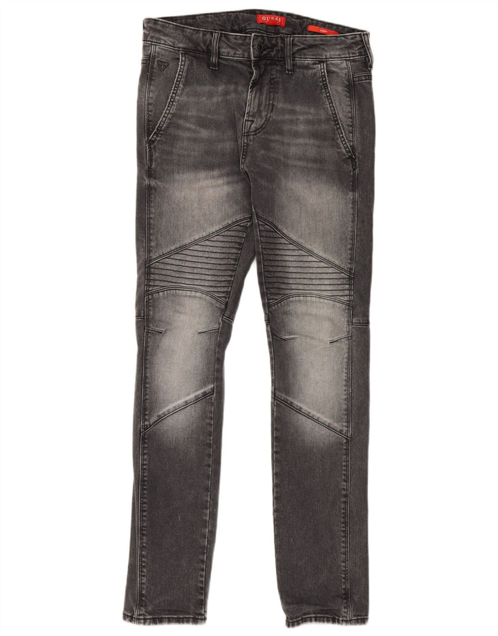 Jeans skinny da uomo Guess W31 L31 cotone grigio