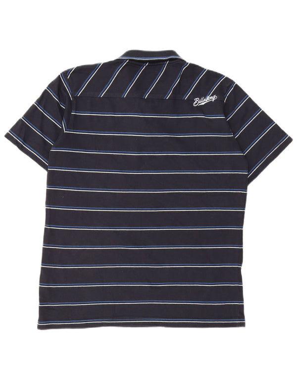 Polo grafica da ragazzo Billabong 15-16 anni in cotone a righe nere