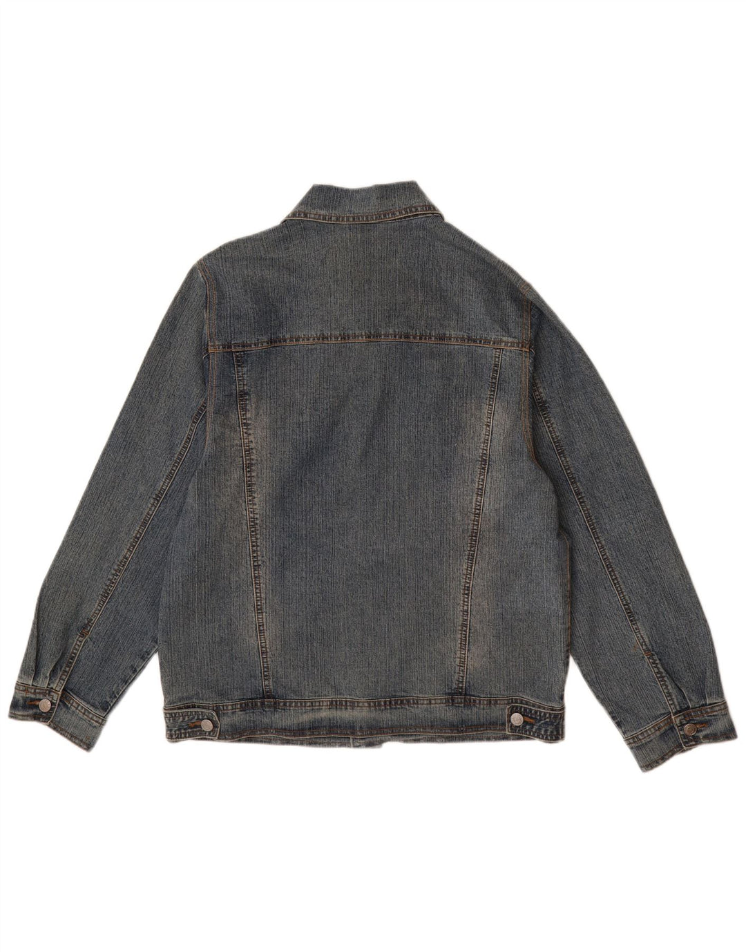 LEE Mens Denim Jacket UK 44 2XL Blue Cotton
