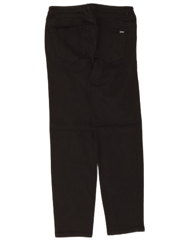 Jeans slim da donna Massimo Dutti EU 38 Small W28 L28 Nero