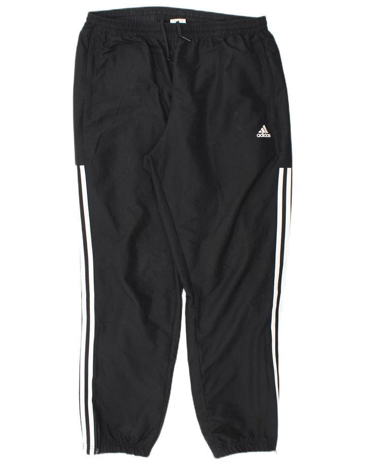 Pantaloni da tuta da uomo ADIDAS Joggers grandi neri in poliestere