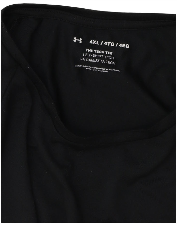Maglietta da uomo UNDER ARMOUR 4XL Nera