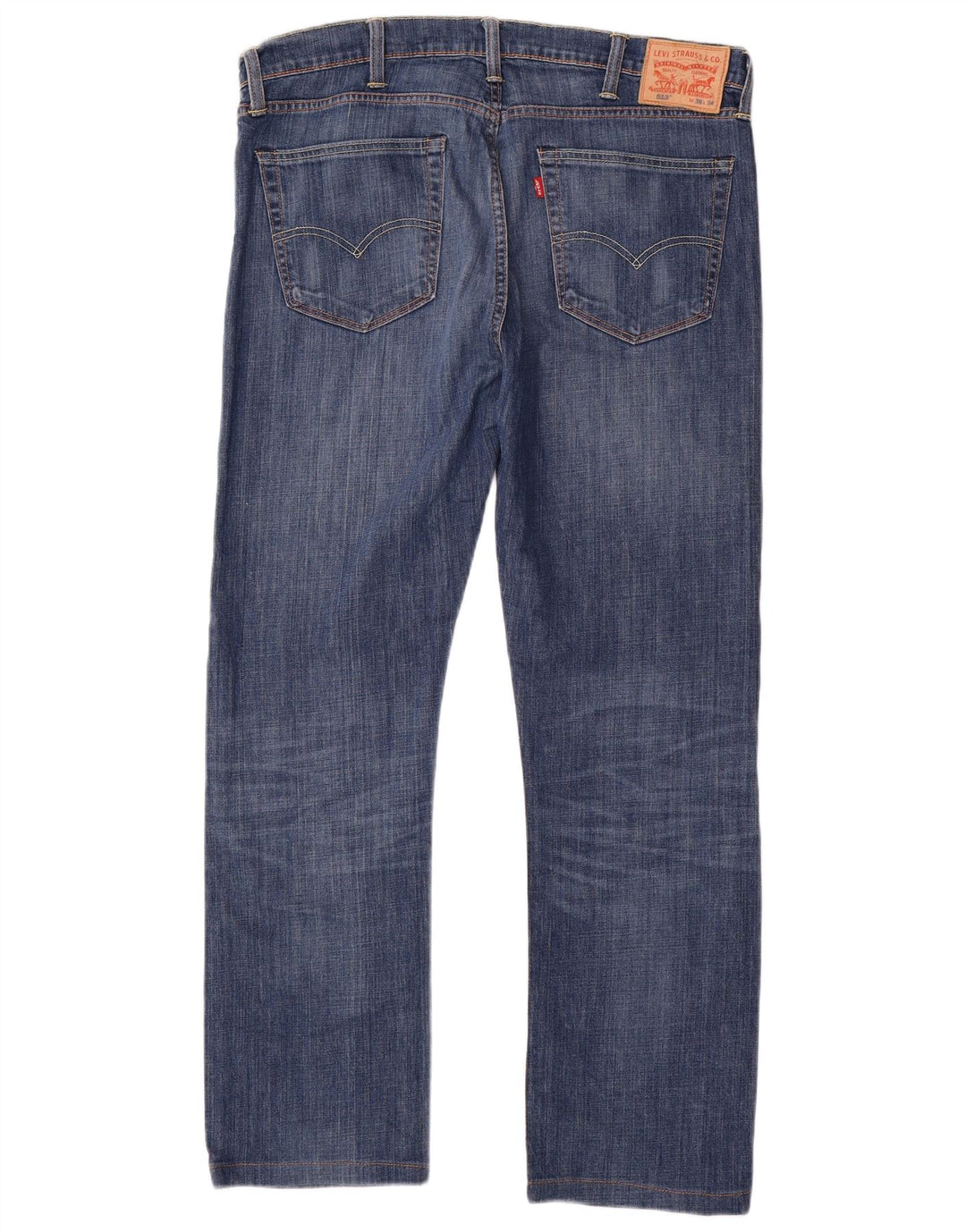 Levi's Uomo 513 Jeans dritti slim W38 L31 Cotone blu